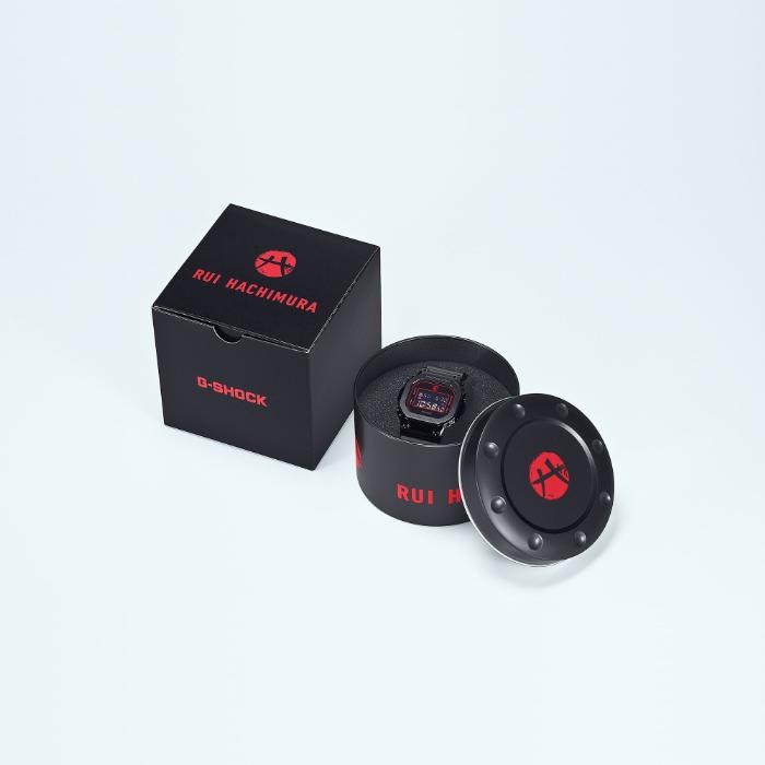G-SHOCK Gショック NBA 八村塁 シグネチャーモデル 第5弾 限定 カシオ CASIO デジタル 腕時計 ブラック レッド GM-5600RH-1JR 国内正規モデルの画像
