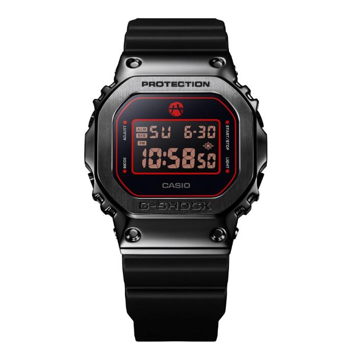 G-SHOCK Gショック NBA 八村塁 シグネチャーモデル 第5弾 限定 カシオ CASIO デジタル 腕時計 ブラック レッド GM-5600RH-1JR 国内正規モデルの画像