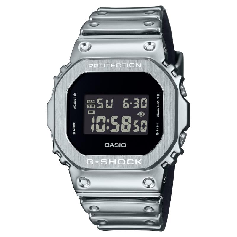 ✨美品✨G-SHOCK Gショック 腕時計 デジタル ブラック シルバー ORIGIN(G-SHOCK) G-SHOCK メタルカバード GM-5600YM-8JF シルバー