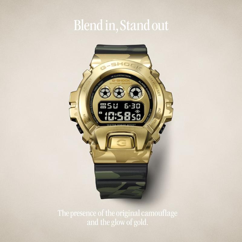 G-SHOCK Gショック ボールドカモ CAMO AND GOLD カモアンドゴールド