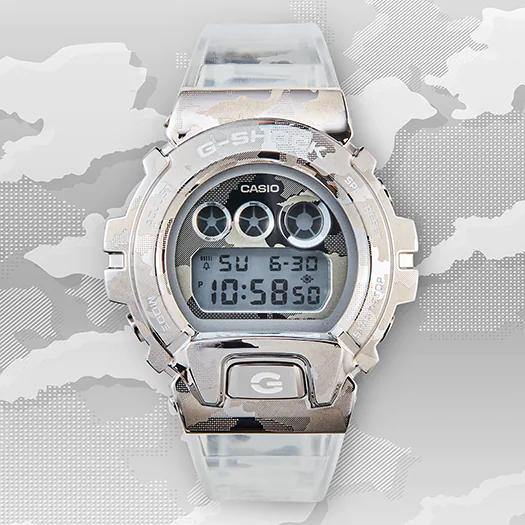 6900 SERIES G-SHOCK Gショック スケルトンカモフラージュ シリーズ 
