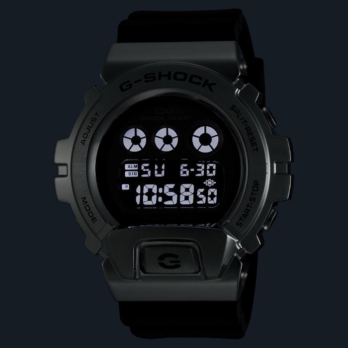 G-SHOCK Gショック 6900 シリーズ カシオ CASIO デジタル 腕時計 ブラック シルバー GM-6900U-1JF 国内正規モデル｜inst｜02