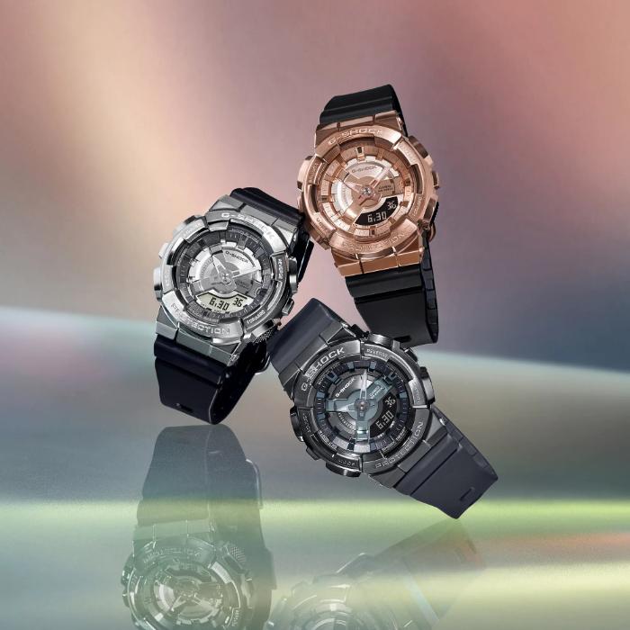 G-SHOCK Gショック ミッドサイズ カシオ CASIO アナデジ 腕時計 グレー