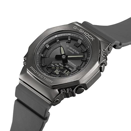 【美品】G-SHOCK CASIO GM-S2100-8AJF ブラック G-SHOCK BASIC カシオーク ミッドサイズ 限定モデル Gショック