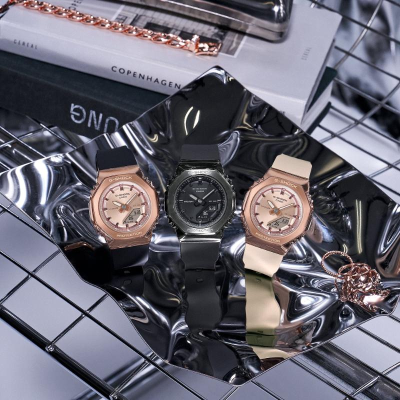 【新品・未使用品】BABY-G｜G-SHOCK｜GM-S2110PG-1A4JF G-SHOCK Gショック Sシリーズ ミドル メタルカバード カシオ CASIO