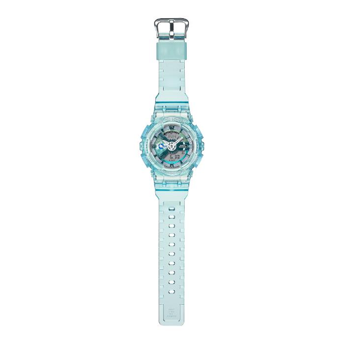 CASIO カシオ G-SHOCK ジーショック ブルースケルトン アナデジ G-SHOCK Gショック Sシリーズ ミドルサイズ レディース WEB限定 カシオ