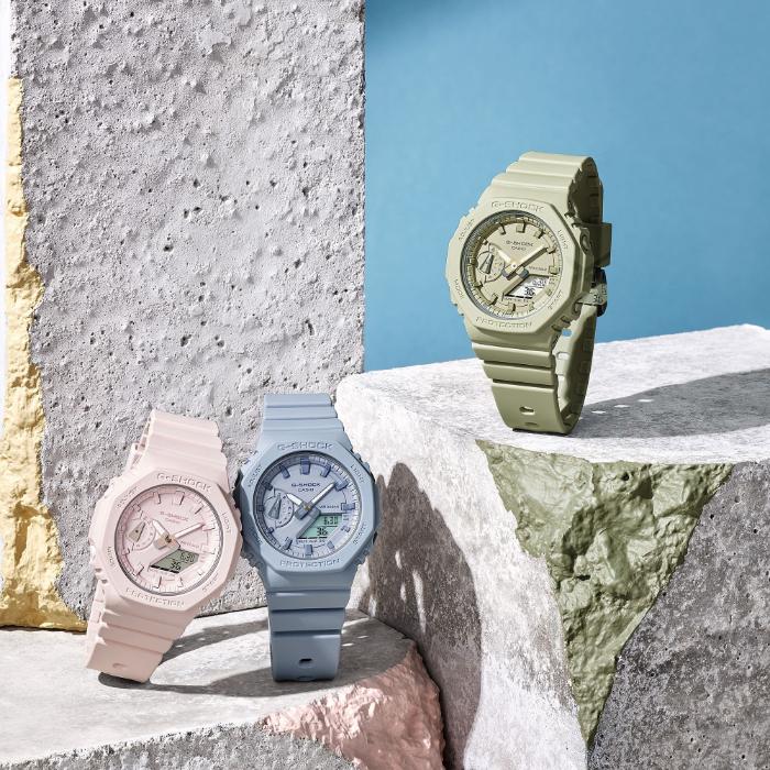 カシオG-SHOCK GMA-S2100BA カーキ GMAS2100BA3A | G-SHOCK ANALOG-DIGITAL Green | CASIO