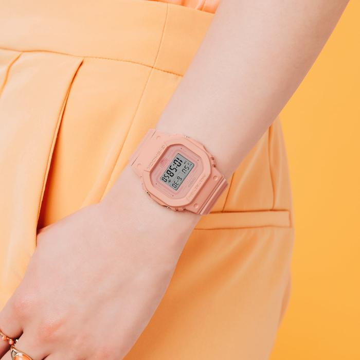 G-SHOCK Gショック Sシリーズ ミドルサイズ カシオ CASIO デジタル 腕時計 ピンク パステル ペールオレンジ GMD-S5600BA-4JF 国内正規モデル｜inst｜02