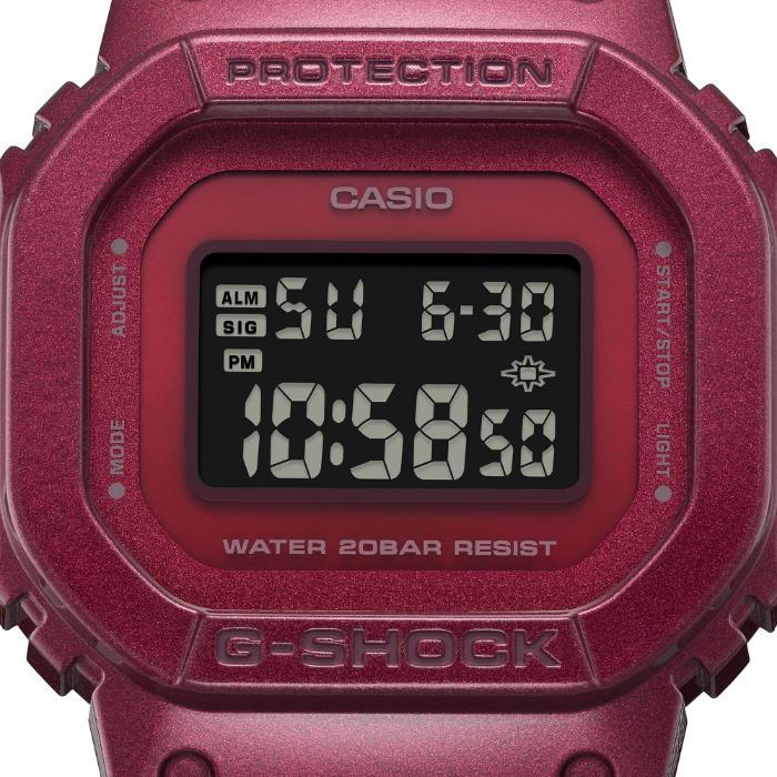 G-SHOCK Gショック Sシリーズ ミドルサイズ Black＆Red WEB限定 カシオ