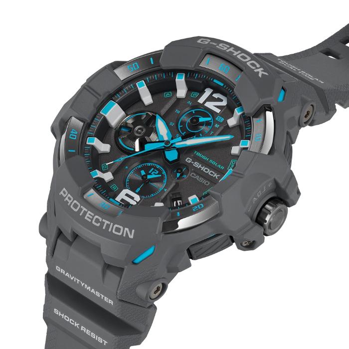 G-SHOCK Gショック マスターオブG グラビティマスター スマートフォンリンク カシオ CASIO ソーラー アナログ 腕時計 グレー GR-B300-8A2 逆輸入海外モデルの画像