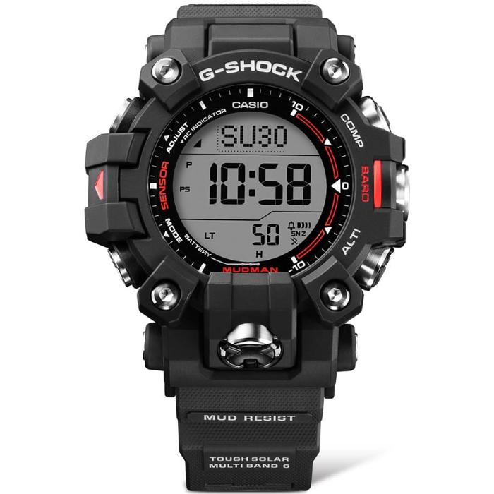 G-SHOCK Gショック マスターオブG MUDMAN マッドマン カシオ CASIO ソーラー電波 デジタル 腕時計 ブラック GW-9500-1 逆輸入海外モデル｜inst｜02