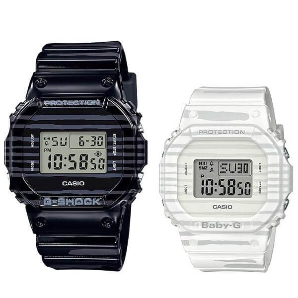 美品✨ G-SHOCK DW-5600LG ラバーズコレクション 2019 限定 G-SHOCK ラバコレ ラバーズコレクション 2019 サマー限定モデル ペア