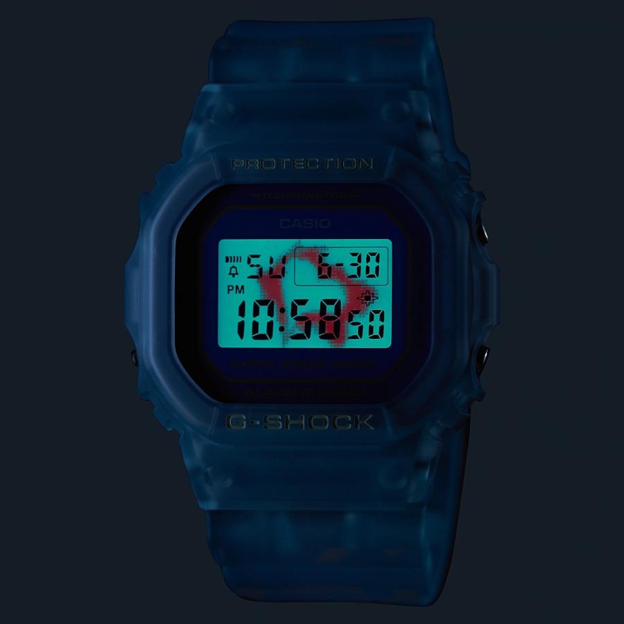 ラバコレ ラバーズコレクション 2021 サマー限定モデル ペア G-SHOCK BABY-G カシオ CASIO デジタル 腕時計 ブルー スケルトン 限定 SLV-21B-2 逆輸入海外モデル｜inst｜07