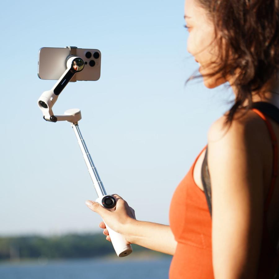 Insta360 Insta360 Flow 2 Pro （白）- スマホジンバル 折りたたみ式AI