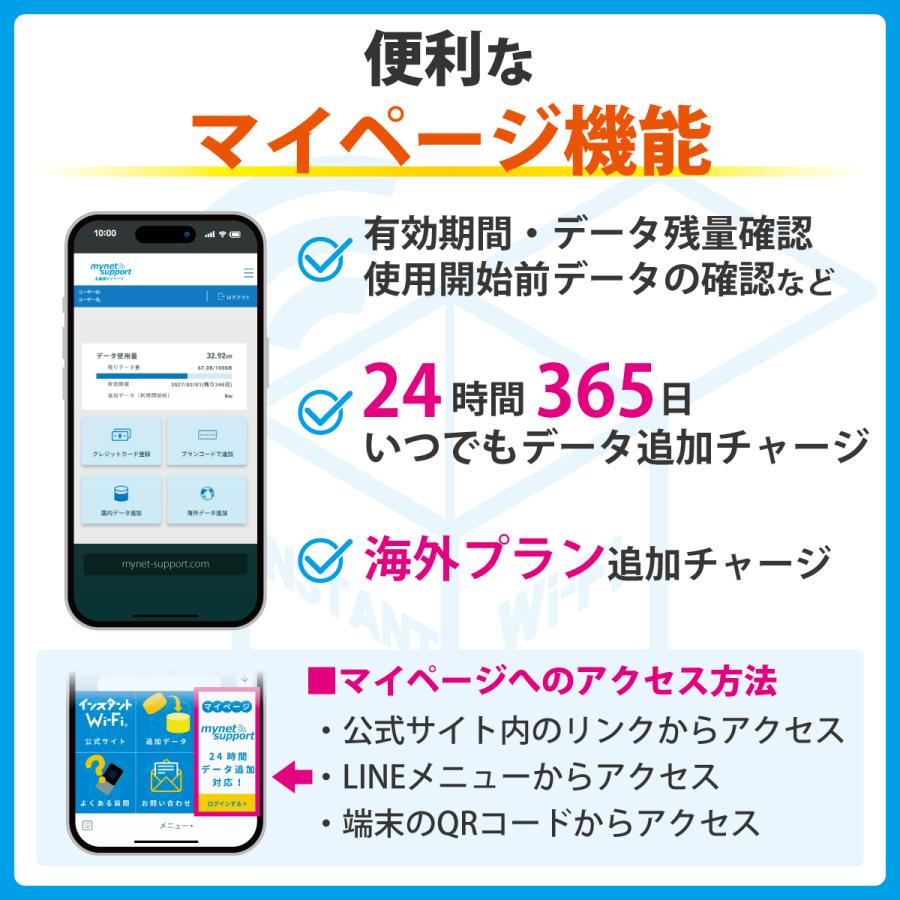 特別価格】インスタントWi-Fi T8 30GB 1年間 データ通信 ポケットWiFi