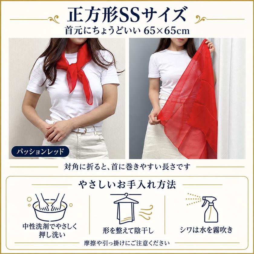 Instyle Japan（インスタイルジャパン） シルクスカーフ レディース
