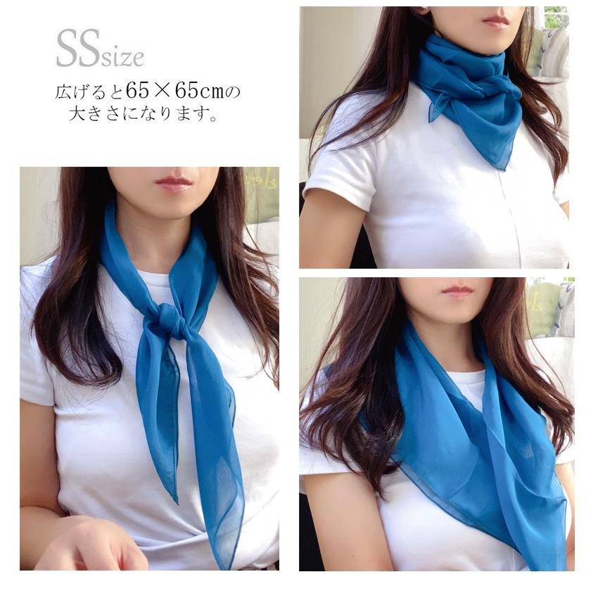 Instyle Japan（インスタイルジャパン） シルクスカーフ シフォン