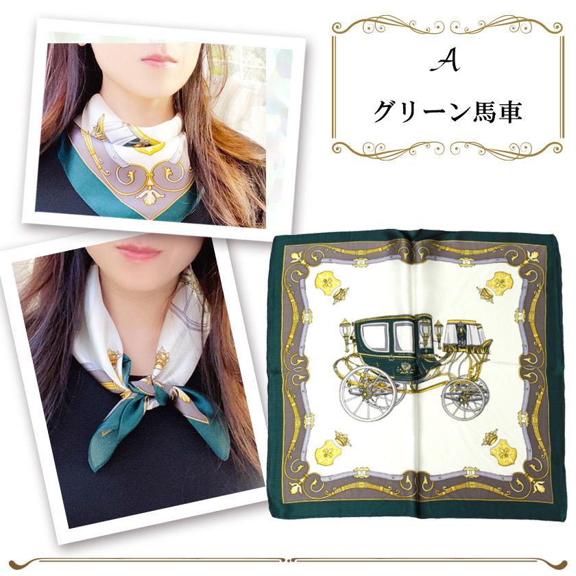 Instyle Japan シルク100% 高級サテンスカーフ 52×52cm 正方形 Instyle Japan シルク100% 高級サテンスカーフ 52×52cm 正方形