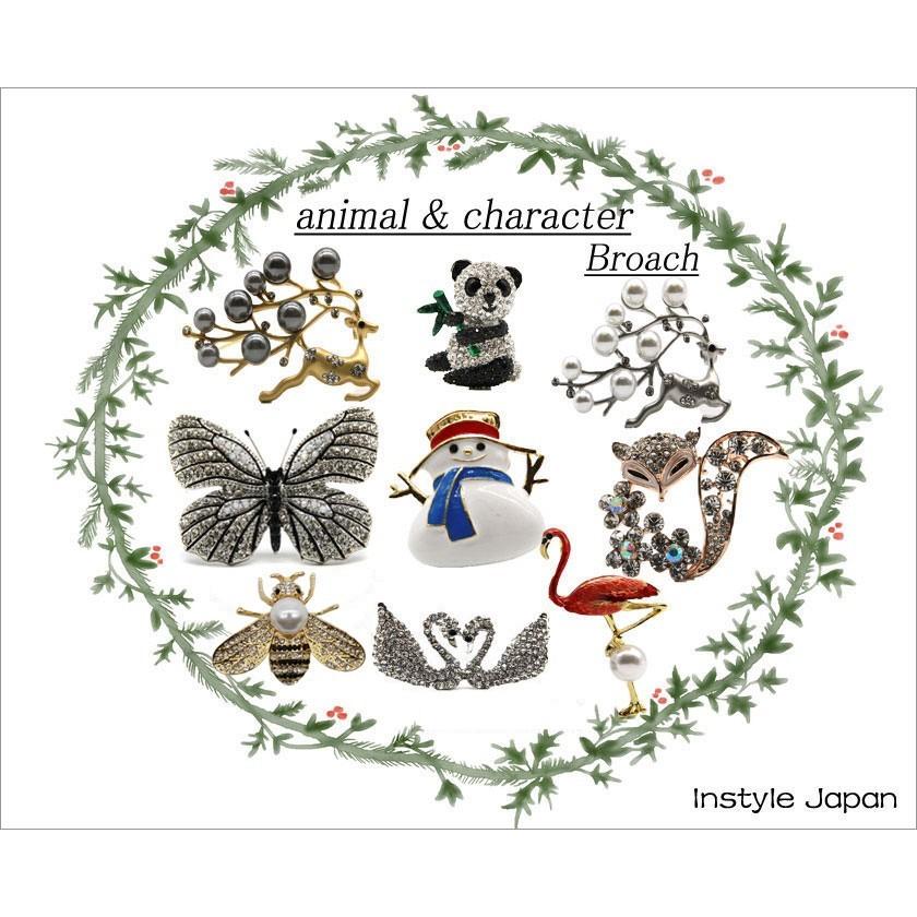 Instyle Japan（インスタイルジャパン） ブローチ アクセサリー動物