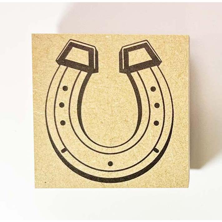 年賀スタンプ 「蹄鉄03」 ひづめ うま A06 : 印章こだわり屋 - 通販