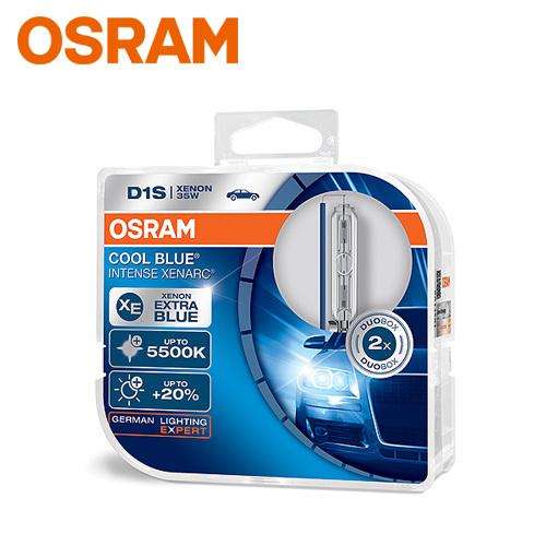 OSRAM　ドイツ製　ECE/DOT認証取得高色温度 純正HIDバルブ交換用 CBI D1Sバルブ　 1セット（2個入）｜intec-onlineshop