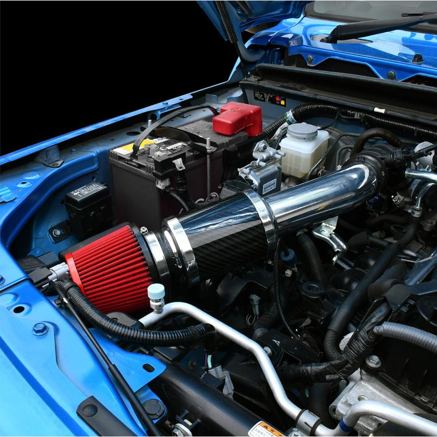 【kenkouappa/ジムニーJA11BLITZサクションインテークシステム】 brado スズキ ジムニーシエラ JB74W HYPER CHAMBER ブラード ハイパー