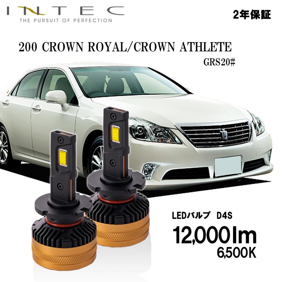 トヨタ 200系 クラウン ロイヤル 用 純正HIDバーナー交換 LED ヘッド