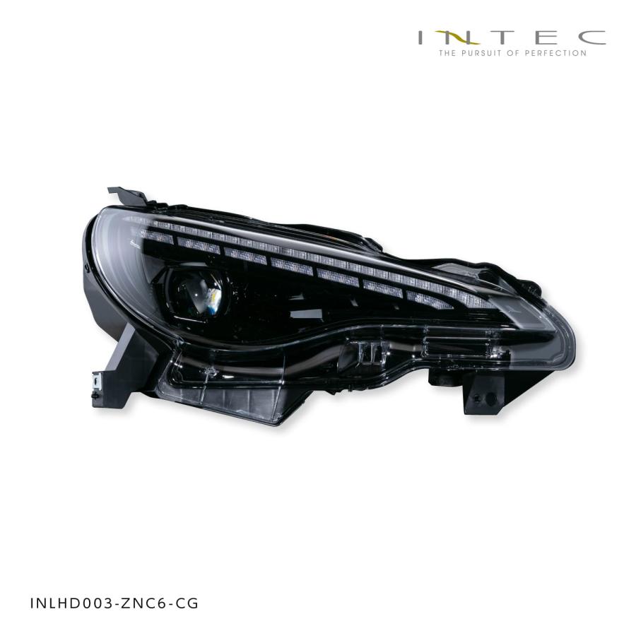 INTEC 86(ZN6) BRZ(ZC6)用 フルLEDヘッドランプ 流れる INTEC 86(ZN6) BRZ(ZC6)用 フルLEDヘッドランプ 流れる
