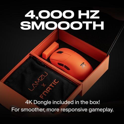 Fnatic x Lamzu Thorn ワイヤレスプロゲーミングマウス 4Kスペシャル 