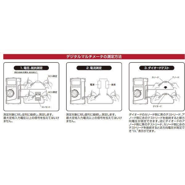 SANWA ポケット型デジタルマルチメータ PM11 | sanwa | 05