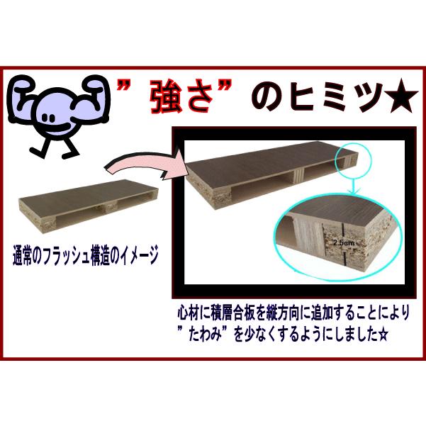 収納 本棚 書棚『棚板耐荷重30kg☆強化棚シェルフ　80-180　』 |  | 02