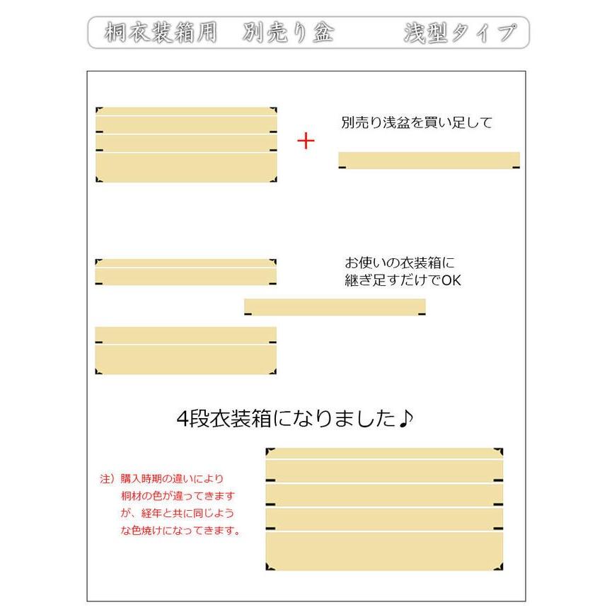 桐衣装箱に追加できる深盆１個 |  | 01