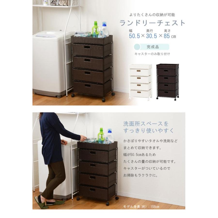 ランドリーチェスト 幅５０.５　RAN-2412 |  | 02