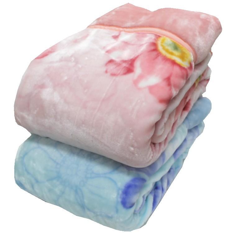 西川毛布 衿付2枚合せあったか毛布(マーガレット)シングルサイズ(送料無料)|intekoubo-y|02