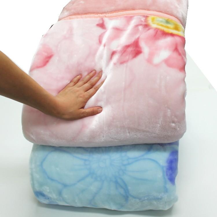 西川毛布 衿付2枚合せあったか毛布(マーガレット)シングルサイズ(送料無料)|intekoubo-y|05