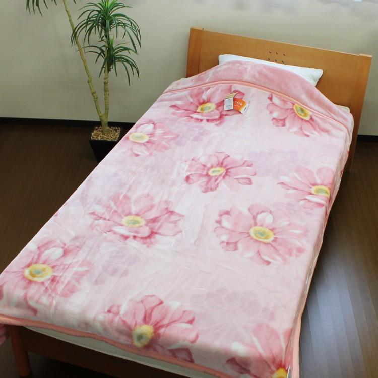 西川毛布 衿付2枚合せあったか毛布(マーガレット)シングルサイズ(送料無料)|intekoubo-y|06
