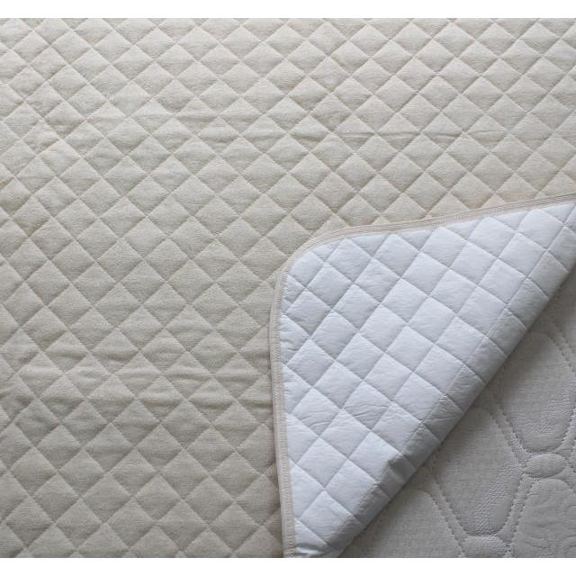 西川 防水パッドシーツ(日本製) ハーフサイズ（100×140cm）抗菌