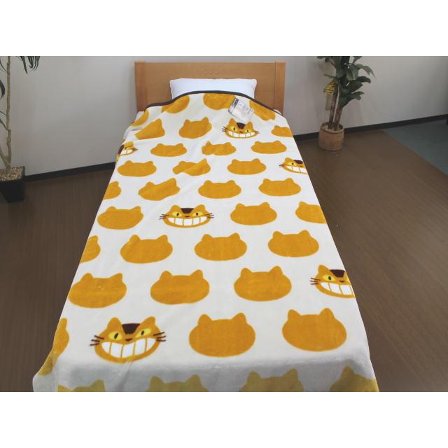 となりのトトロ　ニューマイヤー毛布　シングル　140×200 となりのトトロニューマイヤー毛布シングル140×200
