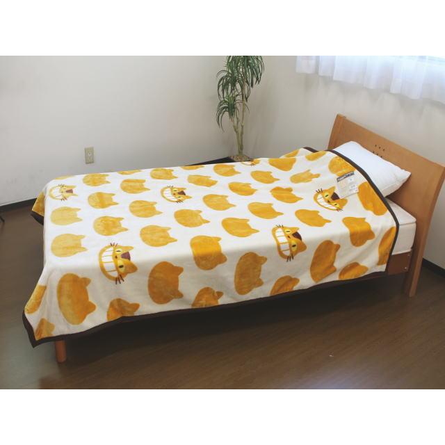 となりのトトロ　ニューマイヤー毛布　シングル　140×200 となりのトトロニューマイヤー毛布シングル140×200