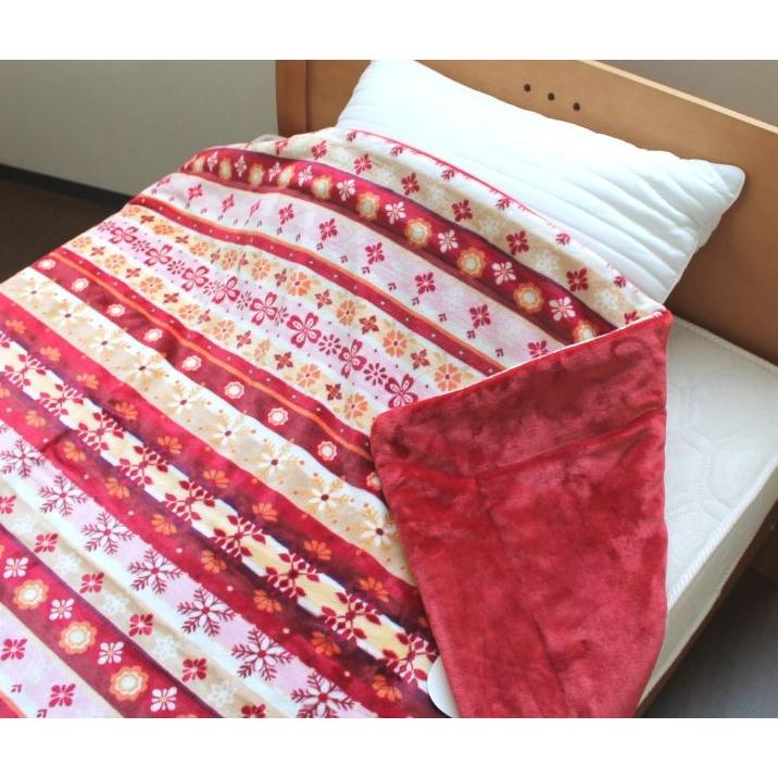 京都西川ふんわりやわらかわた入り毛布 ぬくもりの森 シングルサイズ