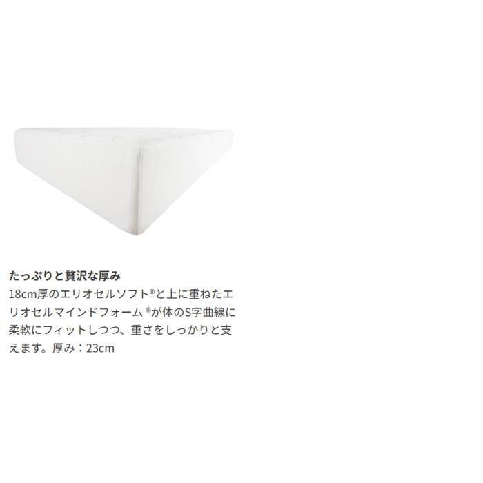 マニフレックス T-75 ダブル 厚さ23cm マットレスの画像
