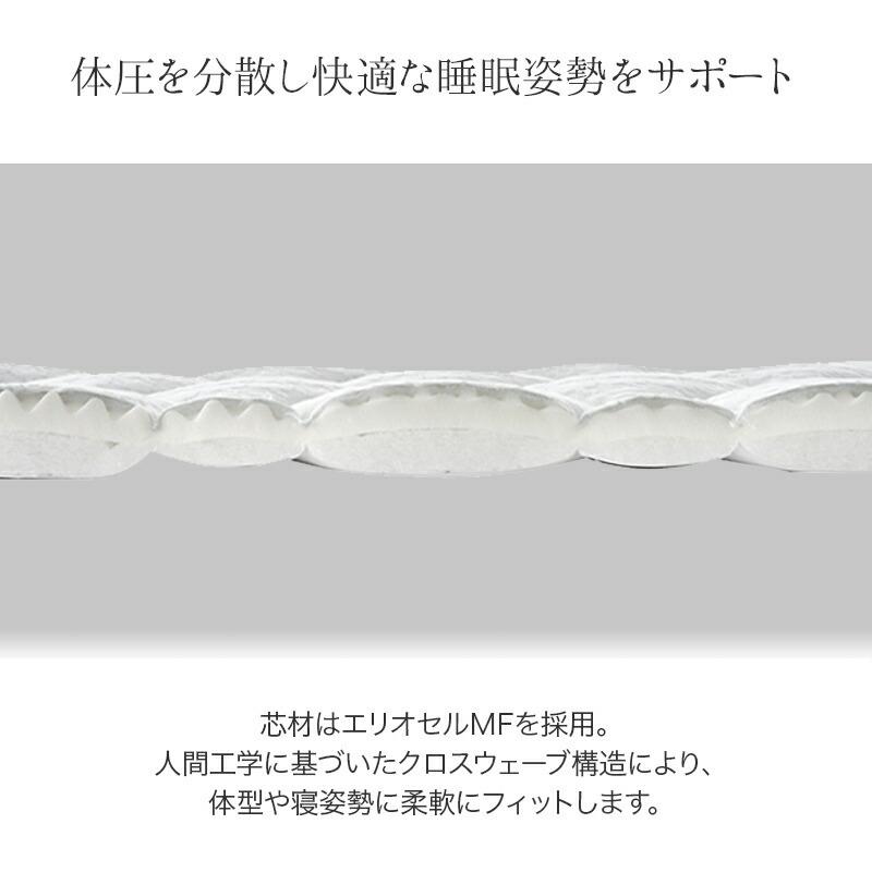 magniflex マニフレックス VIROBLOCK トッパー セミダブル サイズ