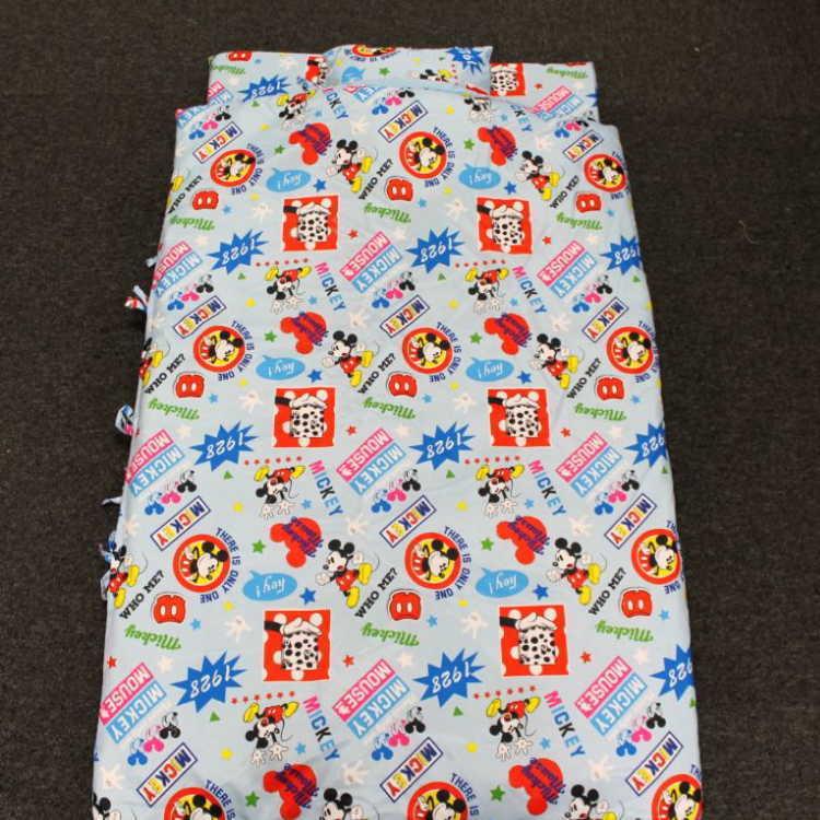 ベビーベッド ミッキーマウス柄　お布団とセット ベビーベッド ミッキーマウス柄 お布団とセット ベビーベッド