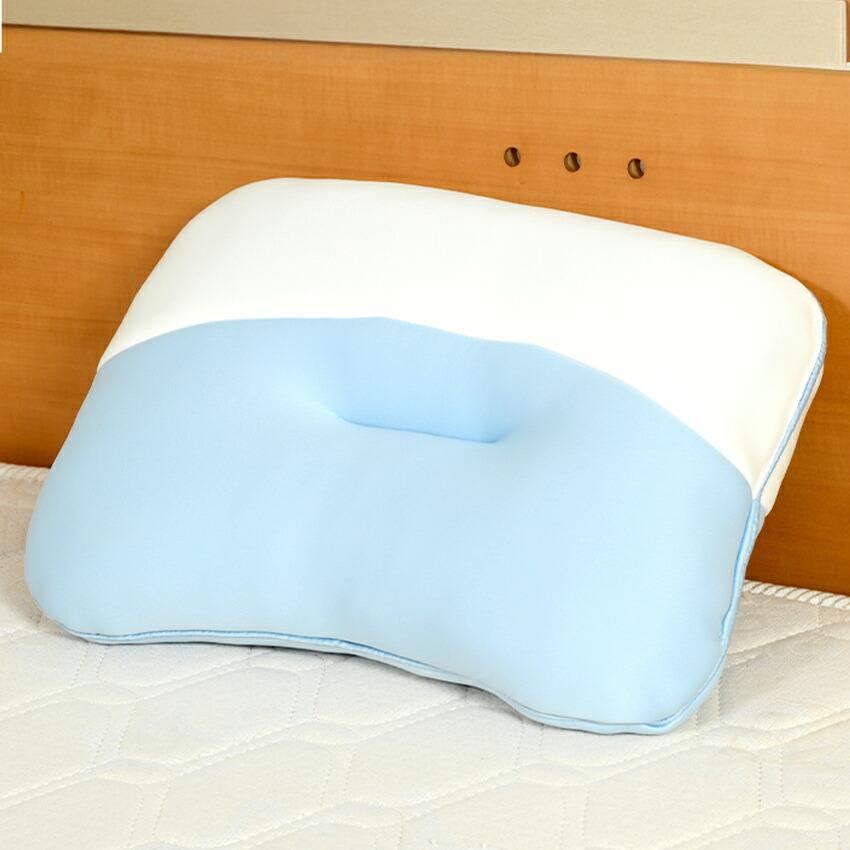 西川（nishikawa） 低反発チップ入り枕 マルチネックピロー 50×35cm 