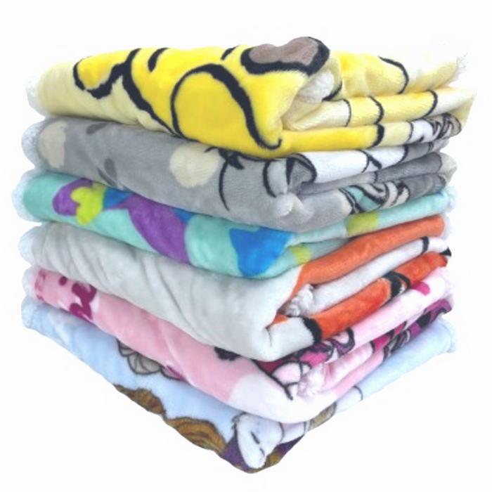 Disney（ディズニー） フランネルひざ掛け 裏面シープボア 70×100cm