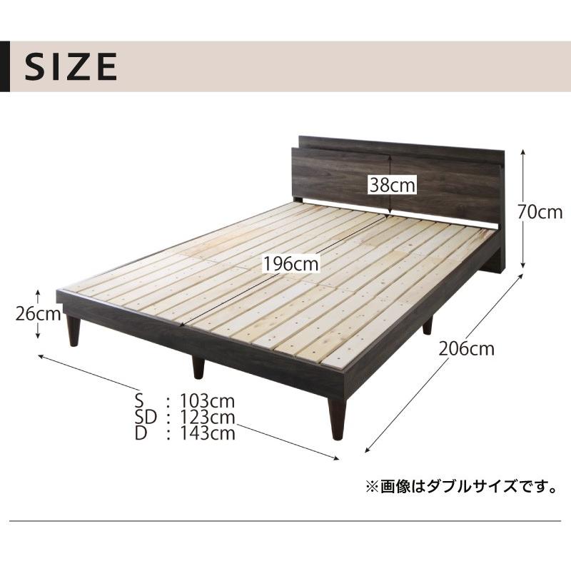 ベッド すのこベッド ベット シングル コンセント付 頑丈 すのこ 敷布団 布団 シングルベッド 木製 北欧 スタンダードボンネルコイルマットレス付き 送料無料 A インテローグ 通販 Yahoo ショッピング