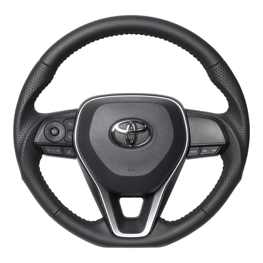レカラタイプ ステアリング 本体 REAL-レアル 純正交換ステアリング RAV4 (50系) 年式：H31(2019).4
