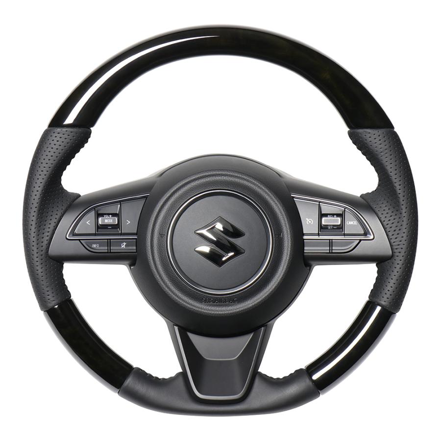 レアル   純正交換ステアリングJB64　ブラックカーボン　SZB-BKC-BK REAL-レアル 純正交換ステアリング ジムニー /JB64W ジムニーシエラ