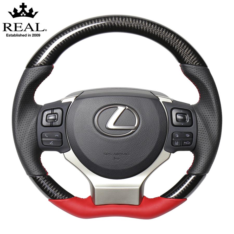 Lexus F ステアリング 本体 REAL-レアル 純正交換ステアリング オリジナルシリーズ LEXUS RC F・RC