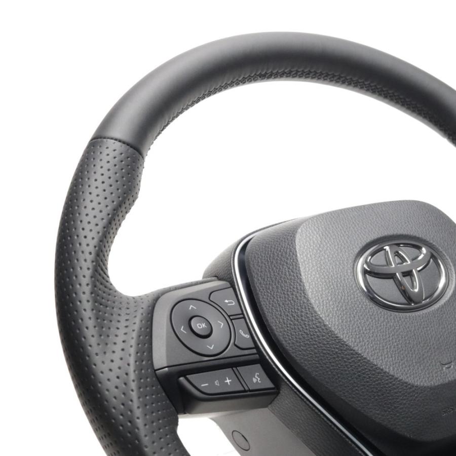REAL-レアル 純正交換ステアリング プレミアムシリーズ RAV4 PHV (50系